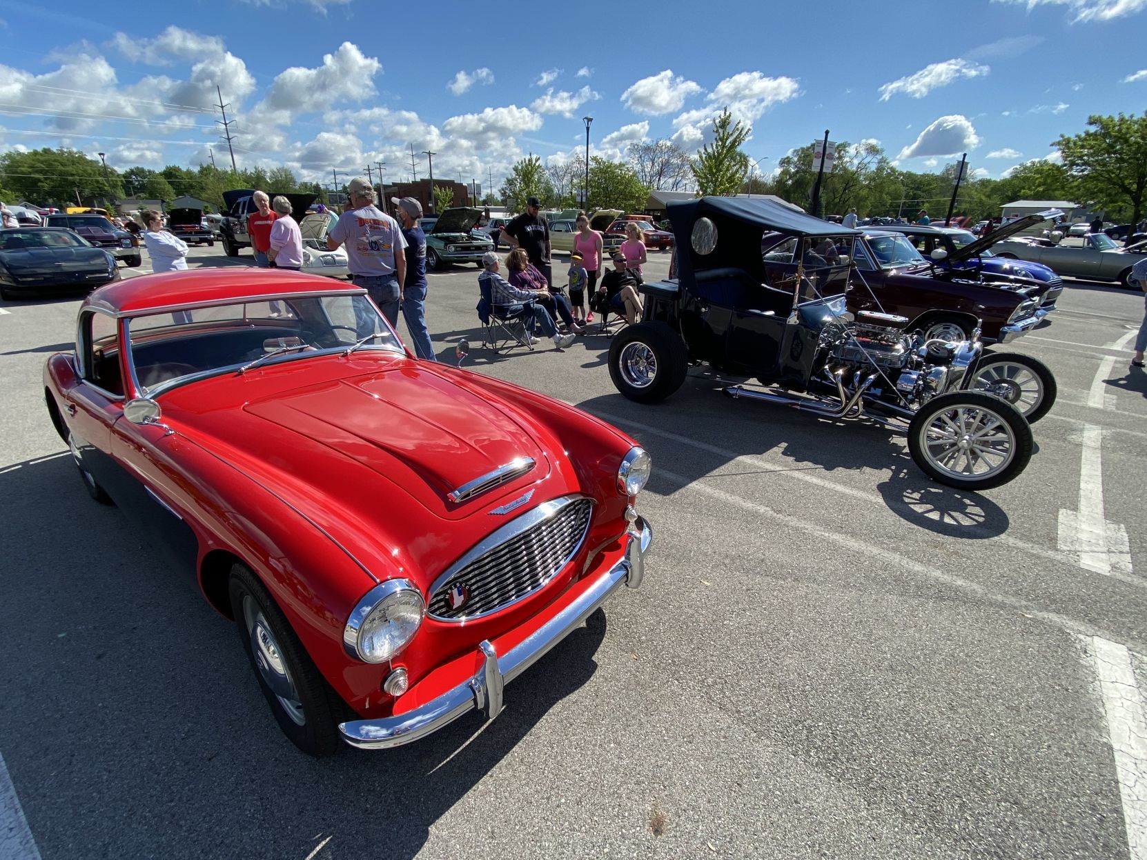 Cars and Coffee draws a crowd
